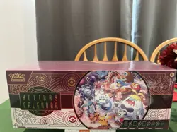 Pokemon TCG Holiday Advent Calendar 2025 Box - Factory Sealed - Image 1