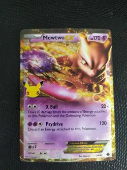 Mewtwo EX - 54/99 - Ultra Rare (Classic Collection) Celebrations Pokemon NM - Image 1