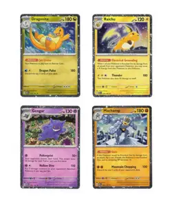Pokemon 151 Sam’s Club Mini Tin Bundle Set of 4 Cosmos Holo Promos (Promos only) - Image 1