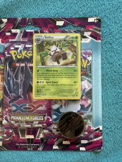 Pokemon XY Phantom Forces 3 Booster Pack Blister Shifter XY23 - Charizard Coin - Image 3