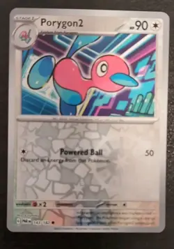 Porygon2 143/182 Reverse Holo Pokemon TCG: Paradox Rift - Image 3