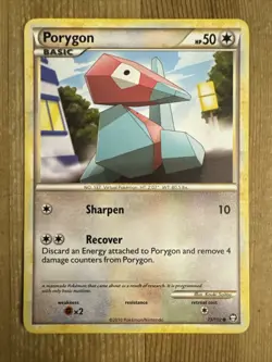 Pokemon TCG Porygon Triumphant 73/102 Regular Common HP - Image 1