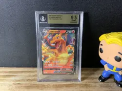 BGS 9.5 NOT PSA Charizard V 19/189 Darkness Ablaze 2020 Pokemon Sword & Shield - Image 1