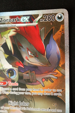 Pokemon Card TCG - N's Zoroark EX 185/159 - Journey Together - SIR - LP ⭐⭐ - Image 4