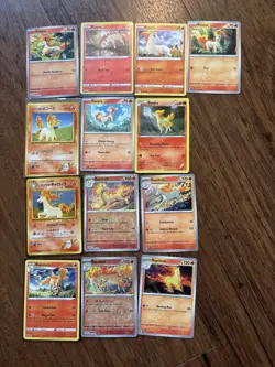 Ponyta Rapidash Pokemon Cute Card Collection Set - Image 1
