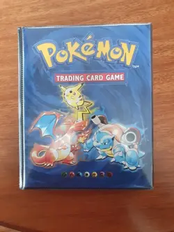 Pokemon 1990s TCG Collection Vintage Wizards Binder Rare Holo Base Set Cards Uk - Image 1