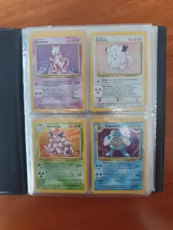 Pokemon 1990s TCG Collection Vintage Wizards Binder Rare Holo Base Set Cards Uk - Image 2