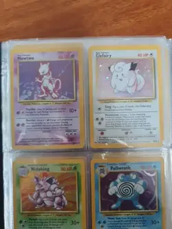 Pokemon 1990s TCG Collection Vintage Wizards Binder Rare Holo Base Set Cards Uk - Image 3