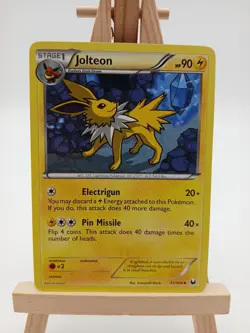 Eevee 83/108 & jolteon 37/108 - Dark Explorers - LP Pokemon Cards, 2012 - Image 4