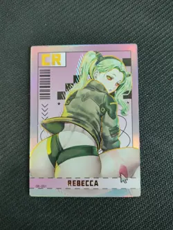 CR-01 Rebecca Goddess Story of Power Holo Anime Waifu Card - Image 1