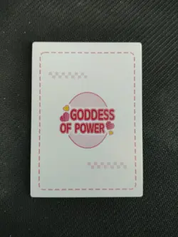 LSR-015 Cynthia Goddess Story of Power Holo Anime Waifu Card - Image 2