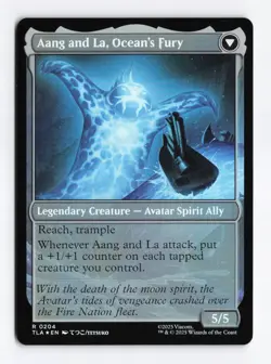 Aang, Swift Savior #204 FOIL Rare - MTG Avatar TLA PACK FRESH - Image 2
