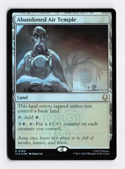 Abandoned Air Temple #263 FOIL Rare - MTG Avatar TLA PACK FRESH - Image 1
