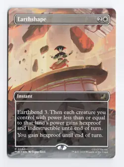 Earthshape (Borderless) #67 Rare - MTG TLE Avatar Eternal Legal PACK FRESH - Image 1