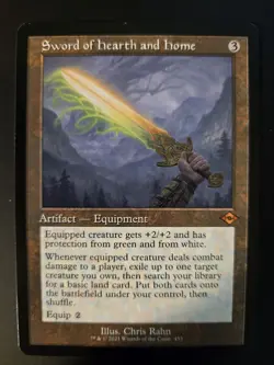 Sword of Hearth and Home NM RETRO FRAME Modern Horizons 2 MTG FREE SHIPPING - Image 1