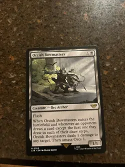 Orcish Bowmasters Universes Beyond: the Lord of the Rings NM-M Unplayed - Image 1