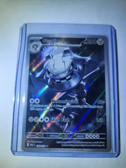 2025 Pokemon STEELIX Illustration Rare Mega Evolution 150/132 NM - Image 1