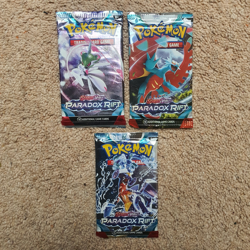 x3 Scarlet & Violet Paradox Rift Pokemon Booster Packs - Factory Sealed - Image 1