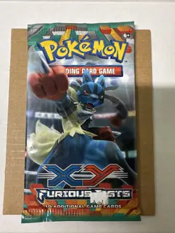 Pokemon XY Furious Fists Sealed Booster Pack - Image 1