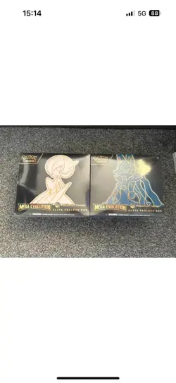 Pokemon Mega Evolutions Pokemon Center ETB Lucario & Gardevoir - Image 1