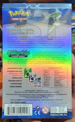 POKEMON PLATINUM RISING RIVALS CUTTING EDGE THEME DECK FACTORY SEALED/NEW - Image 2