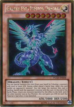 Galaxy-Eyes Photon Dragon - PGLD-EN038 - Gold Rare (NM) Yu-Gi-Oh! - Image 1