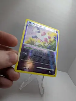 Mr. Mime 30/123 Reverse Holo Mysterious Treasures Pokemon Card LP - Image 2