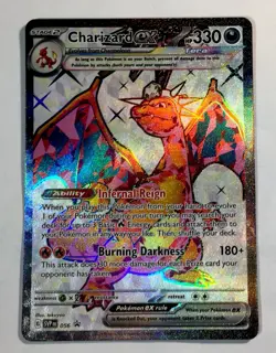 Charizard EX SVP 056 Pokemon Scarlet Violet Promo Full Art Card Near Mint - Image 1