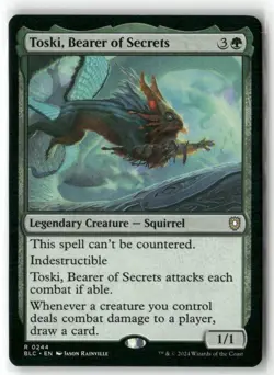 Toski, Bearer of Secrets Commander: Bloomburrow Regular - Image 1