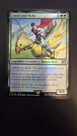 Bartz and Boko Foil R FINAL FANTASY 175 NM - Image 1