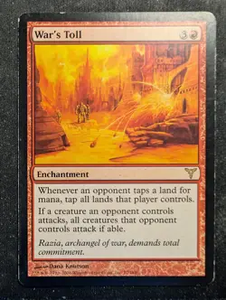 War's Toll - Dissension (MTG) - Image 1