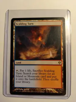 MTG Scalding Tarn Zendikar NM - Image 1
