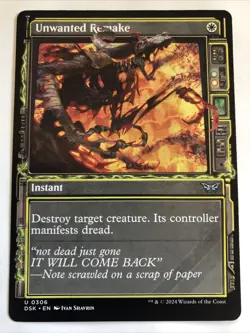 MTG Duskmourn: House of Horror Unwanted Remake Showcase 0306 NM - Image 1
