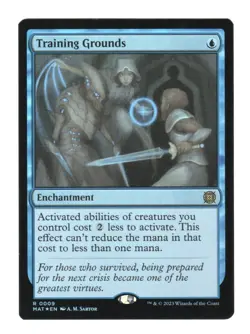 MTG - Training Grounds - Foil - MOM: Aftermath - NM - Image 1