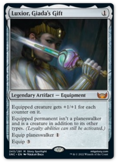 Luxior, Giada's Gift - NM - MYTHIC - Legendary - MTG - Magic The Gathering - Image 1