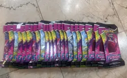 Lot Of 22 Pokemon Fusion Strike Sleeve Booster Packs Sword & Shield (Sealed) - Image 1