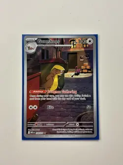 Gumshoos 153/132 Full Art Holo Illustration Rare Mega Evolution Pokemon 2025 NM - Image 1