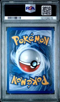 2007 POKEMON POP SER 5 INVERTED BACK #3 MEW-HOLO PSA 7 - Image 2