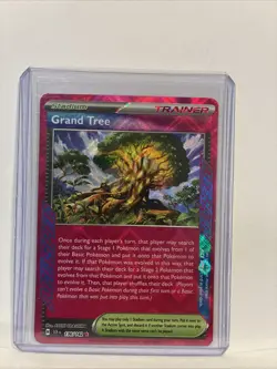 Holo Grand Tree 136/142 ACE SPEC Rare Stellar Crown Pokemon TCG - Image 1