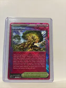 Holo Grand Tree 136/142 ACE SPEC Rare Stellar Crown Pokemon TCG - Image 2