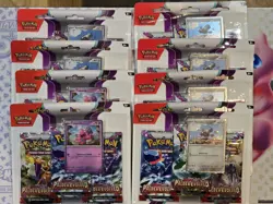 Pokemon TCG: Paldea Evolved Triple Blisters Promo Bundle - New & Sealed ? - Image 1