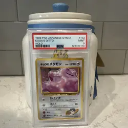 Koga’s Ditto No. 132 Holo Japanese Gym 2 - PSA Pokemon MINT 9 🚀🚀🚀 - Image 1