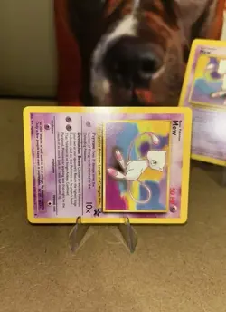 🔥(2) 1999 Pokemon TCG BLACK STAR PROMO Mew #8 Non Holo Vintage LP🔥 - Image 2