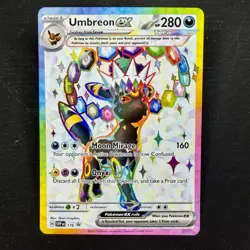 Pokemon Umbreon ex #176 Premium Figure Collection Promo NM - Image 1