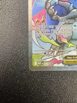 Pokemon Phantasmal Flames MEGA CHARIZARD X EX #23 Black Star Promo From UPC - Image 2