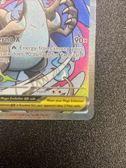 Pokemon Phantasmal Flames MEGA CHARIZARD X EX #23 Black Star Promo From UPC - Image 3