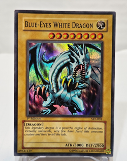 Blue-Eyes White Dragon SKE-001 Super Rare 1st Edition Yugioh 7993 - Image 1