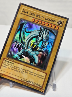 Blue-Eyes White Dragon SKE-001 Super Rare 1st Edition Yugioh 7993 - Image 4