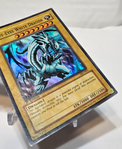 Blue-Eyes White Dragon SKE-001 Super Rare 1st Edition Yugioh 7993 - Image 5