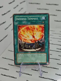 Yu-Gi-Oh! TCG Inferno Tempest The Movie Promo Exclusive Pack EP1-EN007 HP - Image 2